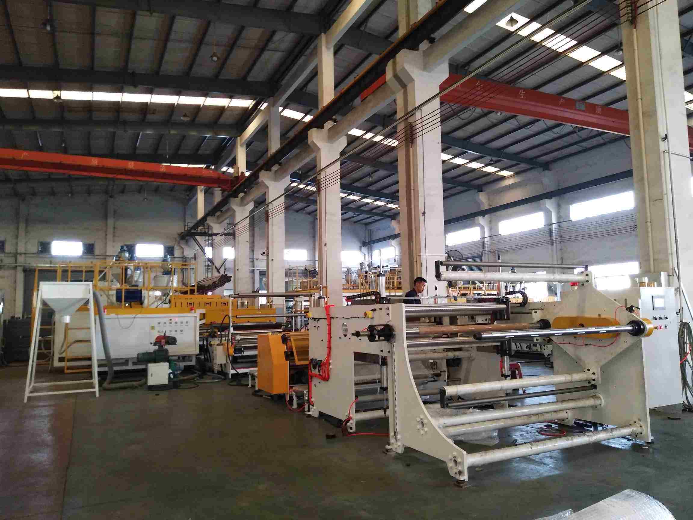 3 layers air bubble film machine