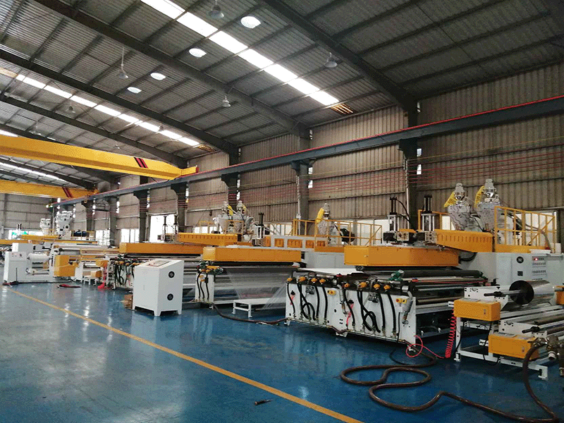 7 Layers Air Bubble Film Making Lamination Extruder.5