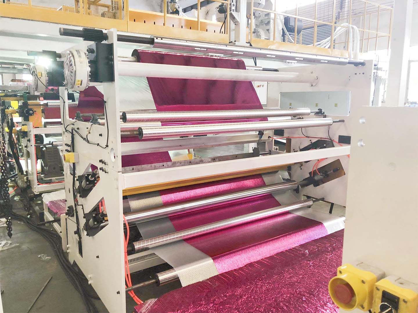 7 layers air bubble film machine