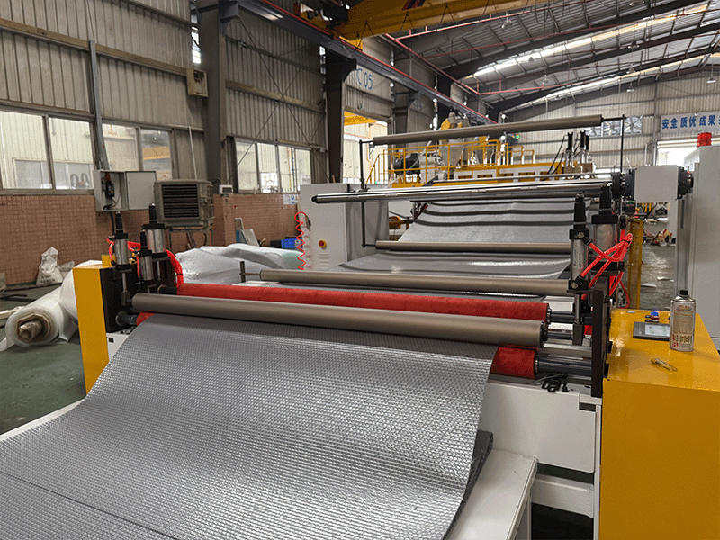 bubble sheet from pp bubble sheet machine