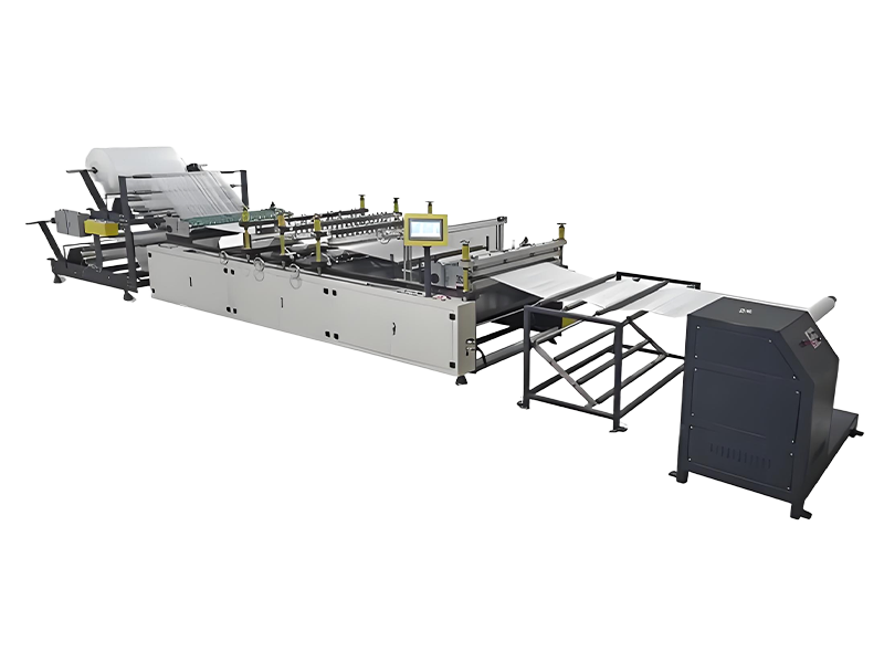 air bubble film perforation bag machine