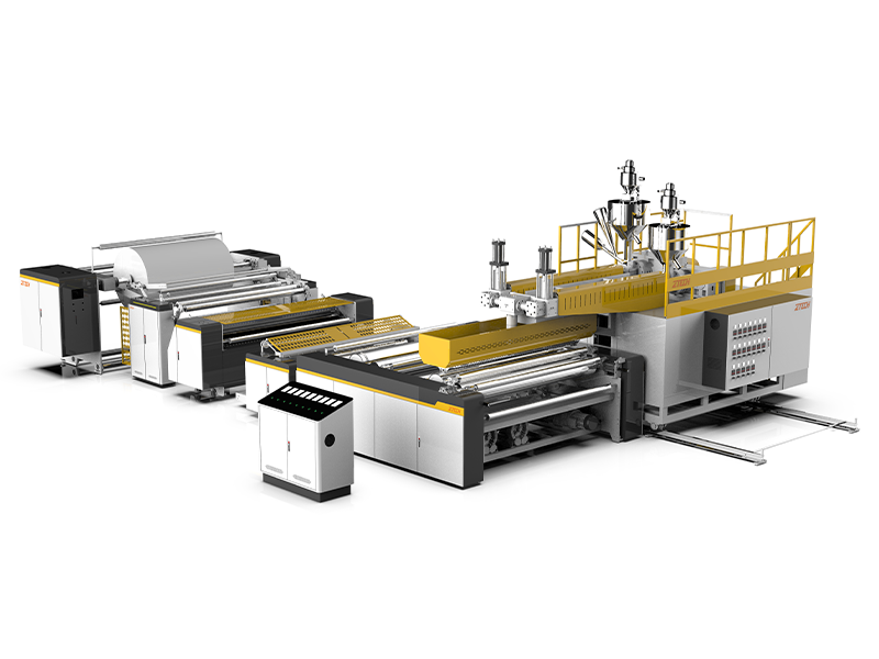 2 layers air bubble film making machine