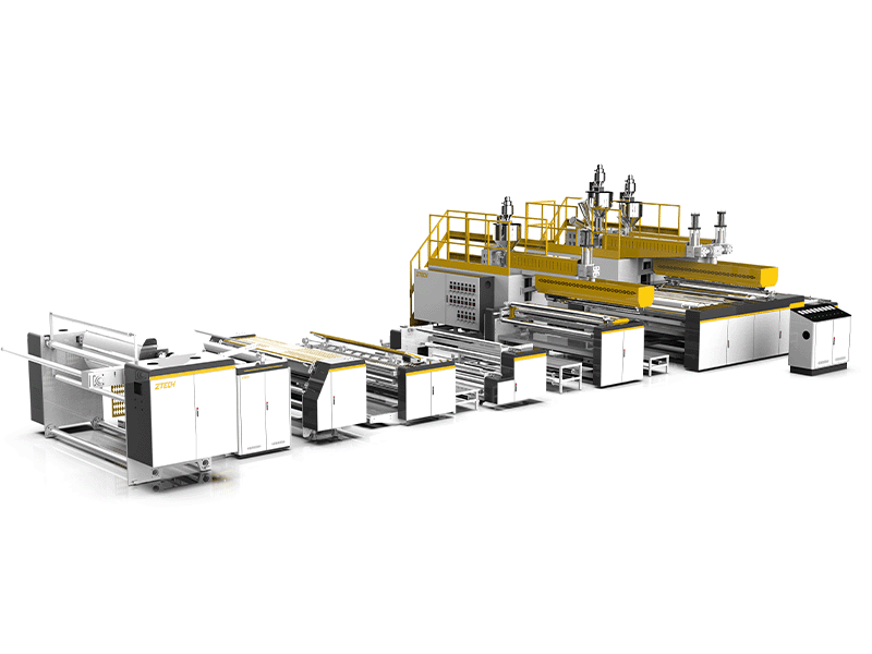 high-speed bubble film machine