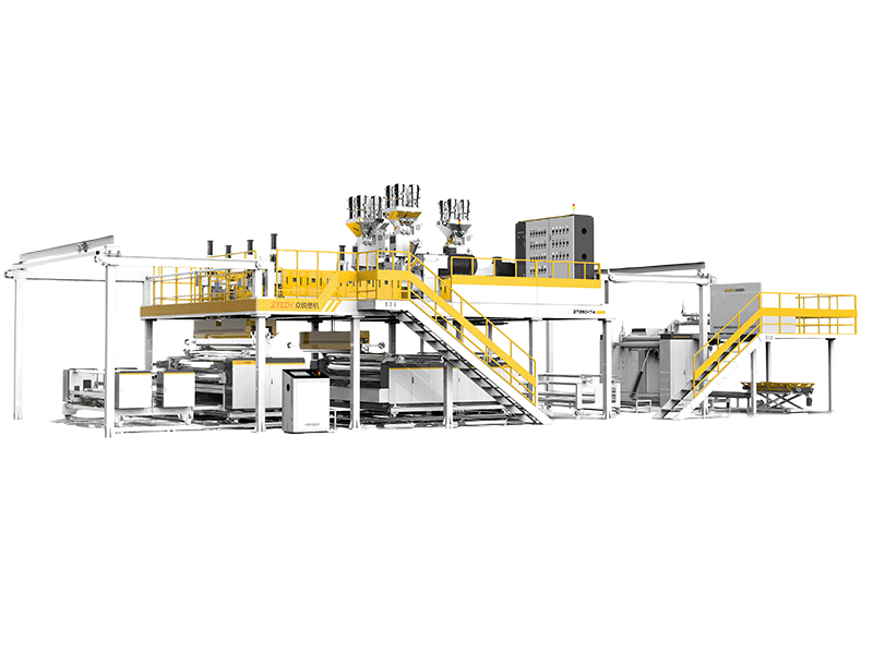 coextrusion air bubble film machine