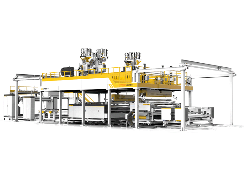 co-extrusion bubble film machinery