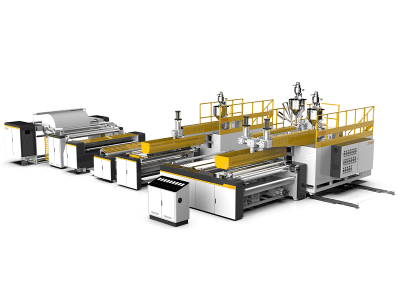 3 layers air bubble film making machine
