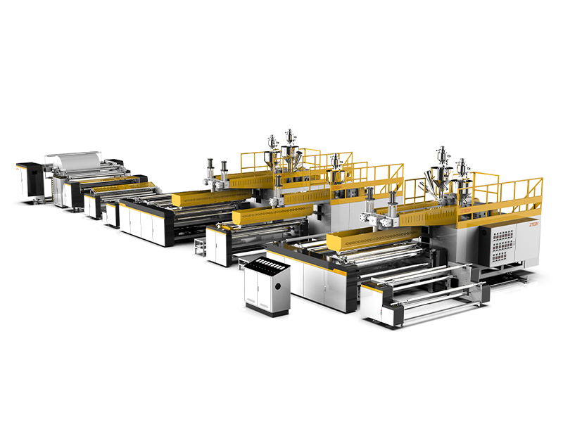 air bubble film making lamination machine