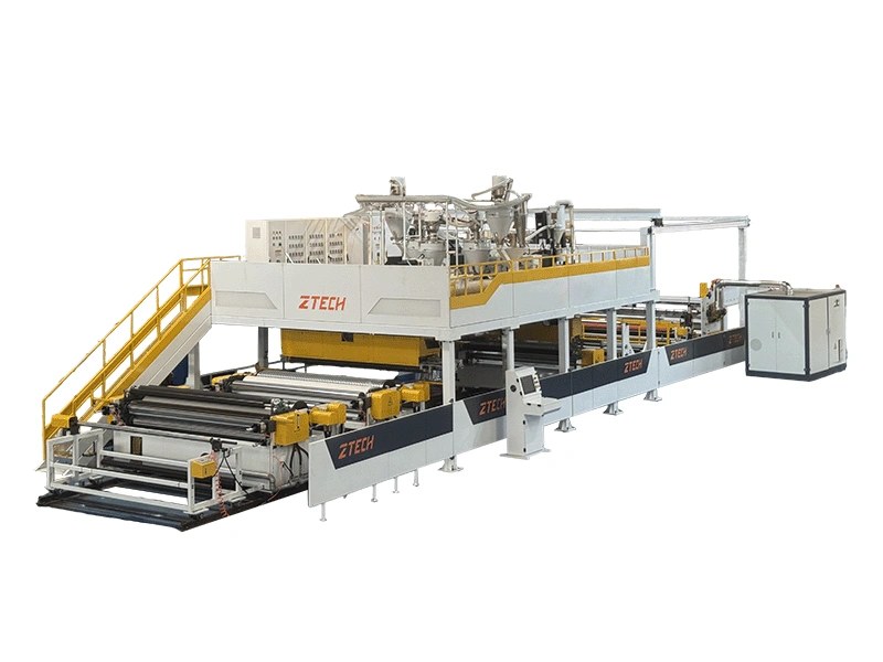 Nylon co-extrusion air bubble film machine for high-strength protective packaging